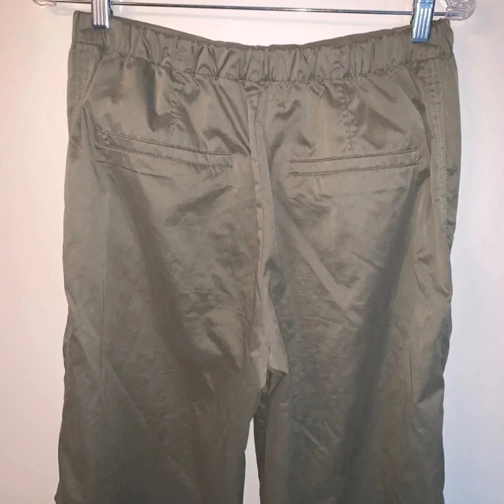 Zara Green Parachute Pants S - Picture 9 of 14